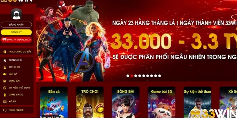 Hướng dẫn đăng ký theo chính sách đại lý 33Win